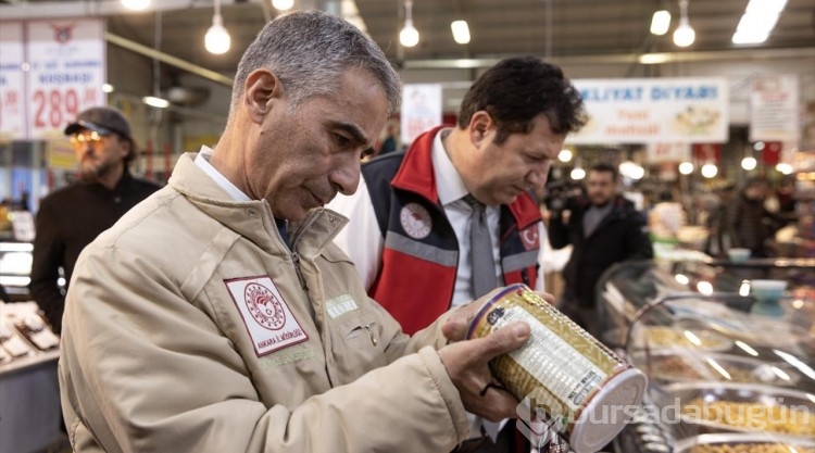 Ankara'da zeytin ve zeytinyağına yönelik denetimler yapıldı
