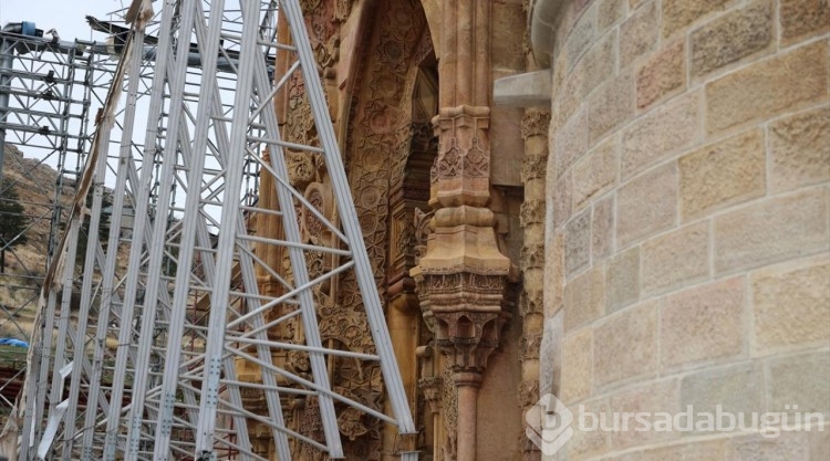 Divriği Ulu Camii ve Darüşşifası'ndaki restorasyonda sona yaklaşıldı
