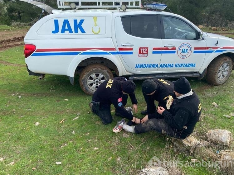 Ormanda kayboldu, 15 saat sonra ekipler buldu
