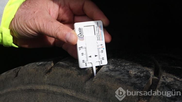 Kış lastiği denetimleri yapılıyor
