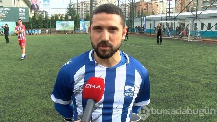 Hakim ve savcılar ampute futbol takımıyla maç yaptı
