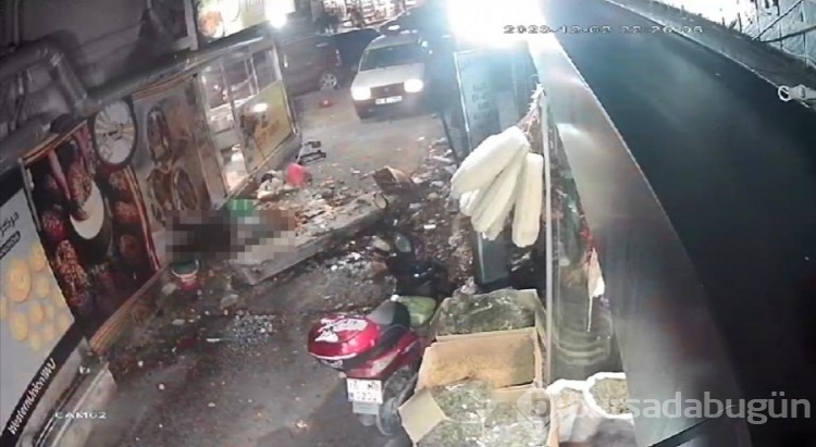 Bursa'da balkon zemininin çökmesi ile 7'nci kattan düşerek ölmüştü! O anlar kamerada
