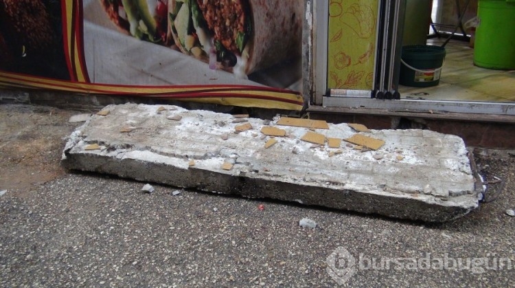 Bursa'da balkon zemininin çökmesi ile 7'nci kattan düşerek ölmüştü! O anlar kamerada