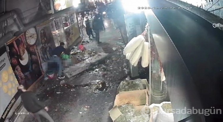 Bursa'da balkon zemininin çökmesi ile 7'nci kattan düşerek ölmüştü! O anlar kamerada