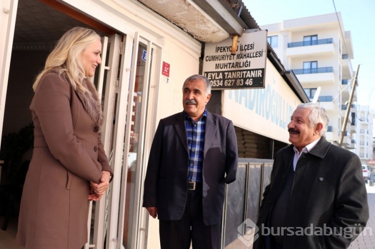 Van'ın ilk ve tek kadın muhtarı olarak seçildi!