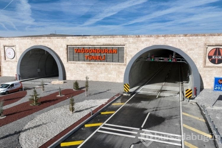 Sivas'ta Yağdonduran tüneli açılışa gün sayıyor