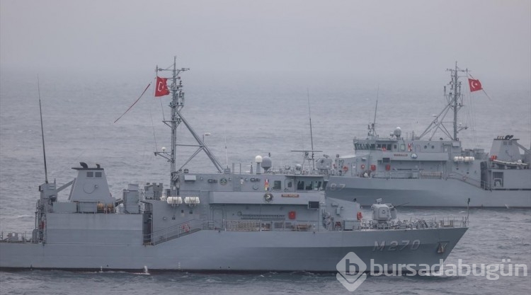 "Nusret- 2023 Davet Tatbikatı" Saros Körfezi'nde devam ediyor