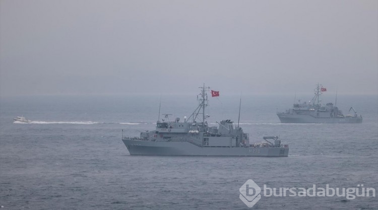 "Nusret- 2023 Davet Tatbikatı" Saros Körfezi'nde devam ediyor