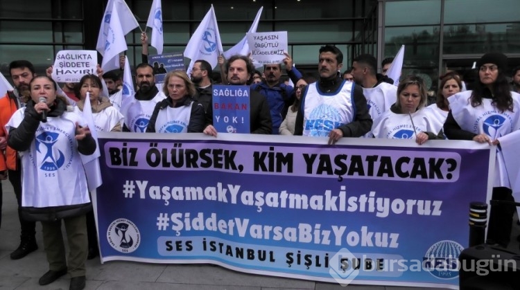 İstanbul'da hemşireye 'eldiven kirli' dayağı!