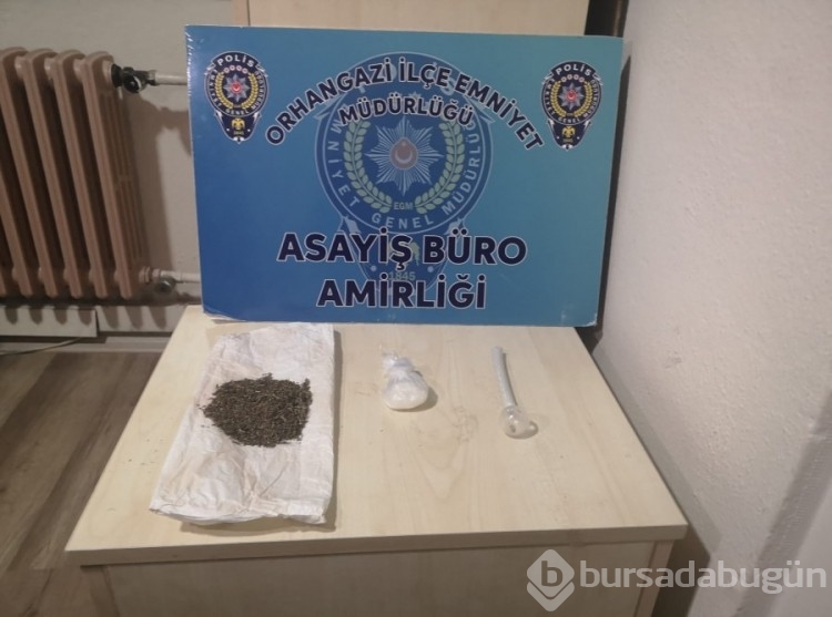 Bursa Orhangazi'de uyuşturucu başta olmak üzere çeşitli suçlardan yakalanan 9 kişi tutuklandı!