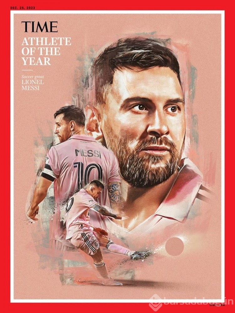 Time dergisi, Lionel Messi'yi yılın sporcusu seçti
