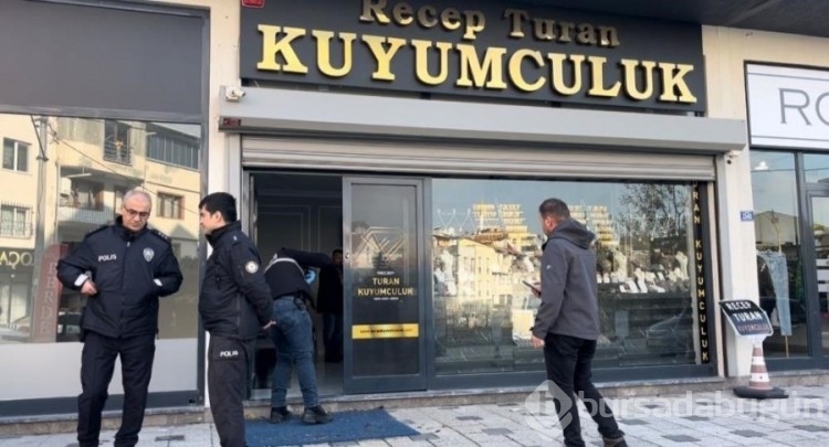 Bursa'da saniyeler içerisinde kuyumcuyu soymuştu, 24 saat geçmeden yakalandı