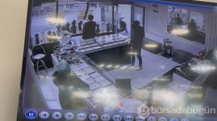 Bursa'da saniyeler içerisinde kuyumcuyu soymuştu, 24 saat geçmeden yakalandı