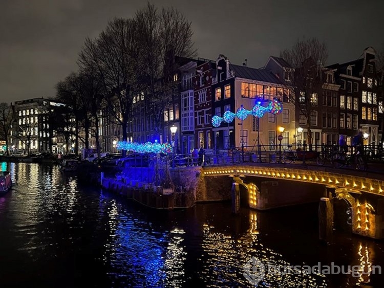 Hollanda'da Işık Sanatı Festivali başladı
