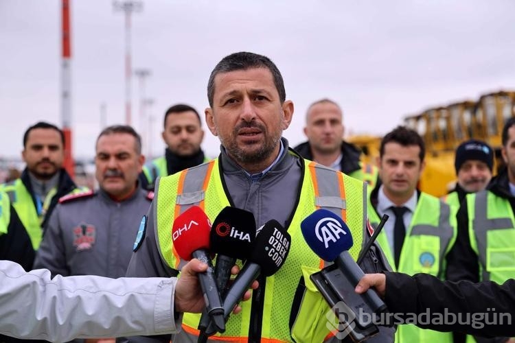 İstanbul Havalimanı karla mücadeleye hazır
