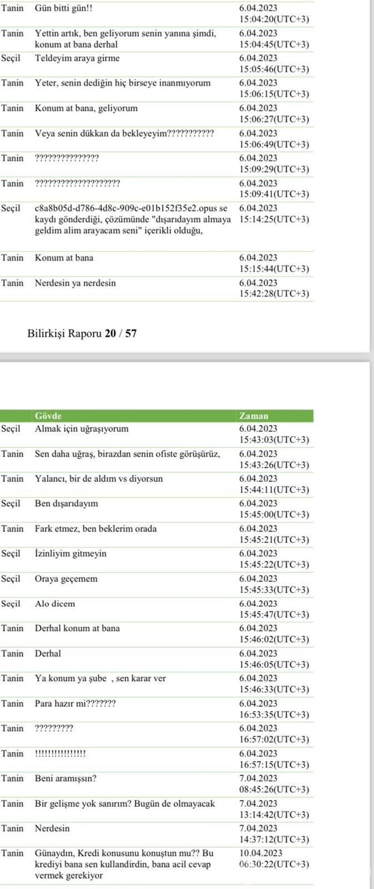 Seçil Erzan'ın telefonu incelendi bilirkişi raporu ortaya çıktı
