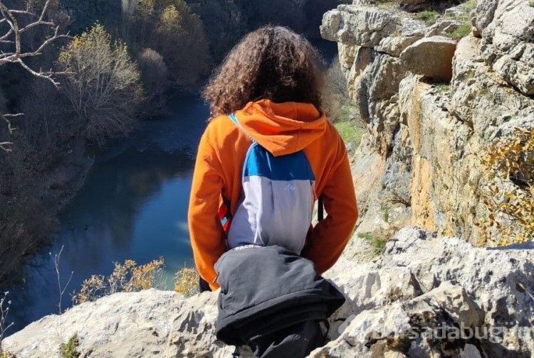 Dağcılardan Aktütün kanyonlarına yapılan gezi turu