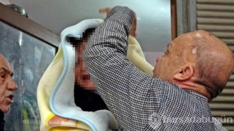 Bebek firarda annesi dışarı çıktı babası uyudu
