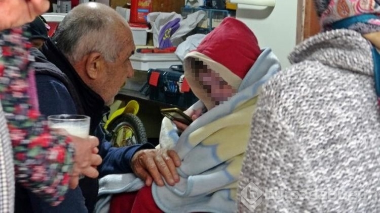 Bebek firarda annesi dışarı çıktı babası uyudu
