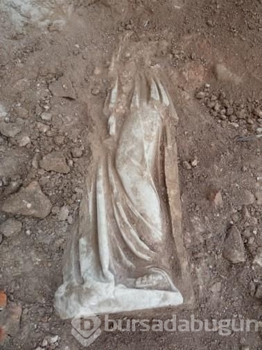 'İlham Perisi' heykeli Muğla'da bulundu!