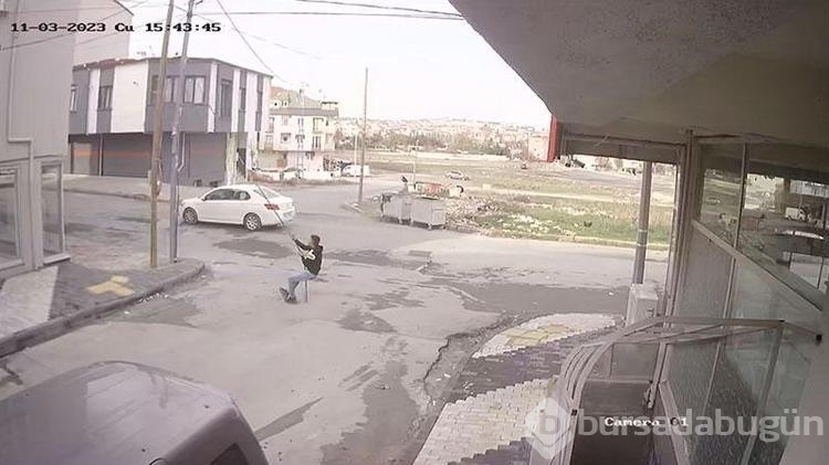 Arnavutköy'de telefon kablosunu çalmak için canını hiçe saydı
