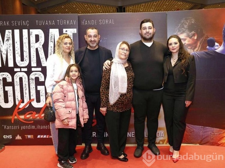 'Murat Göğebakan: Kalbim Yaralı' filminin galasında duygusal anlar