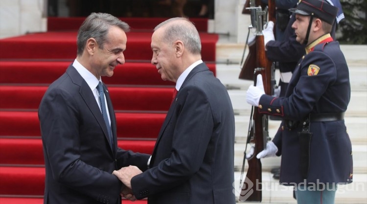 Cumhurbaşkanı Erdoğan, Yunanistan Cumhurbaşkanı Sakelaropulu ile bir araya geldi