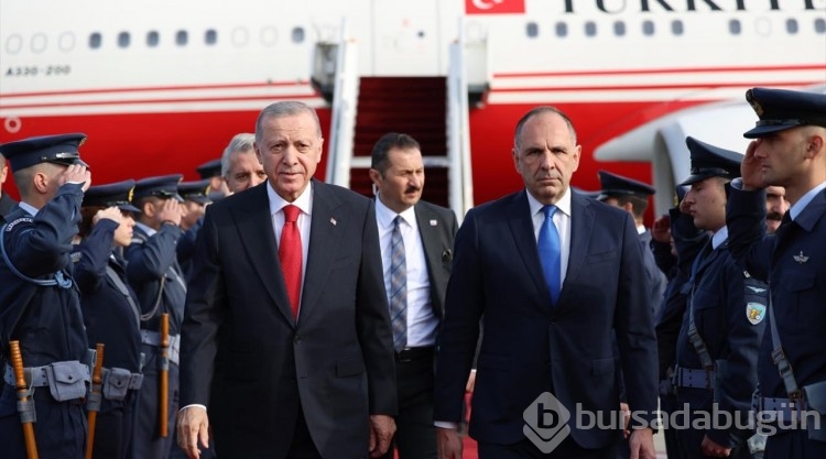 Cumhurbaşkanı Erdoğan, Yunanistan Cumhurbaşkanı Sakelaropulu ile bir araya geldi