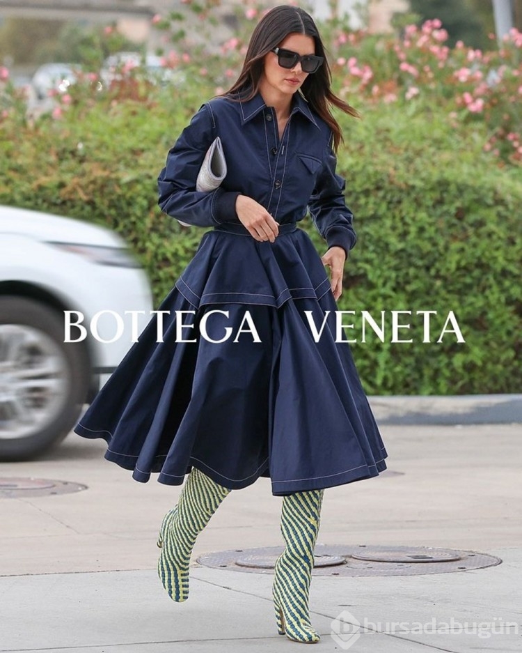 Ünlü marka Bottega Veneta için Kendall Jenner başrolde