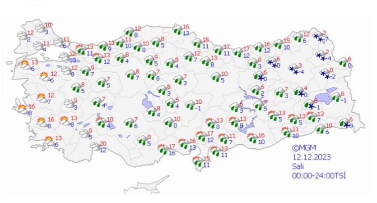 Hafta sonu hava daha da soğuyacak