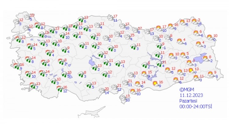 Hafta sonu hava daha da soğuyacak