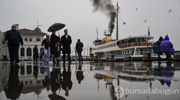 İstanbul'da yağışlı hava
