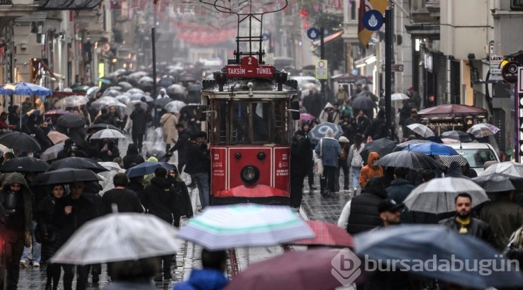 İstanbul'da yağışlı hava
