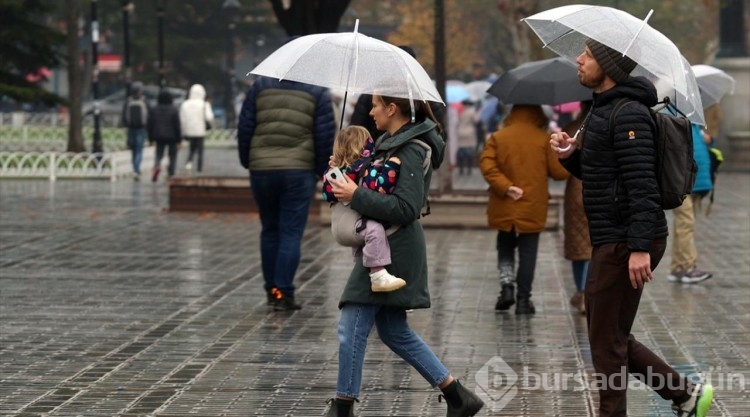 İstanbul'da yağışlı hava
