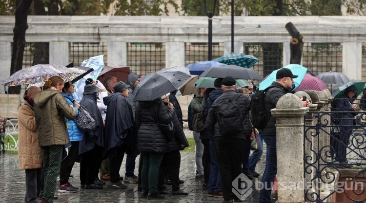 İstanbul'da yağışlı hava
