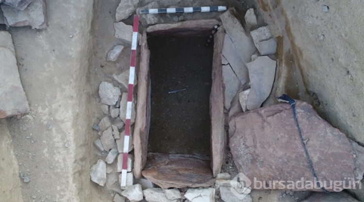 İşte 3 bin 800 yıllık Türk altıgen kurganının fotoğrafları
