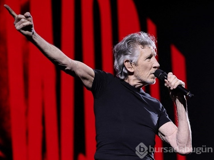 Roger Waters Kolombiya Cumhurbaşkanı ile Filistin bayrağı açtı