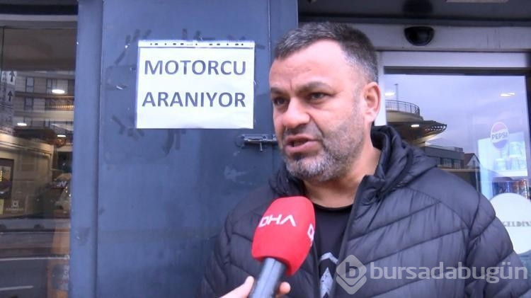 'Esnaf kurye' modeline yoğun ilgi: Restoranlar motokurye bulamıyor
