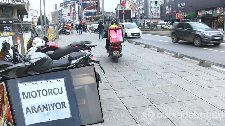 'Esnaf kurye' modeline yoğun ilgi: Restoranlar motokurye bulamıyor
