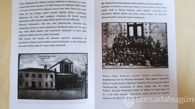 Depremde yıkılan 165 yıllık kilisenin tarihi kitap oldu
