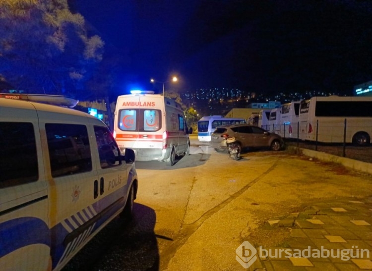 Bursa'da alkollü genç kendini kesici aletle yaraladı!