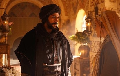 Kocaeli'nde dizi çekilen film platosunda yangın!