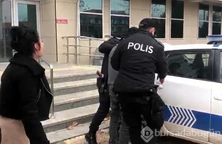 Eski eşini tabancayla rehin alan şüpheli tutuklandı, kızı ağladı
