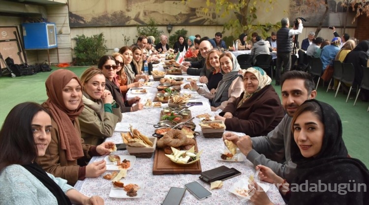 Tahran Yunus Emre Enstitüsü İranlıları Türk kahvaltısı ile buluşturdu
