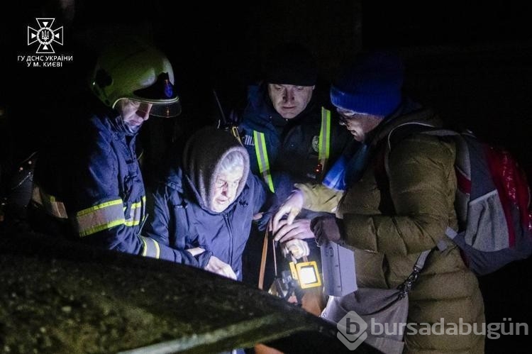 Kiev'e gece yapılan roket saldırısında 53 kişi yaralandı
