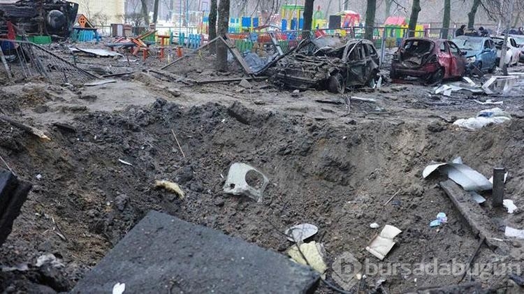 Kiev'e gece yapılan roket saldırısında 53 kişi yaralandı
