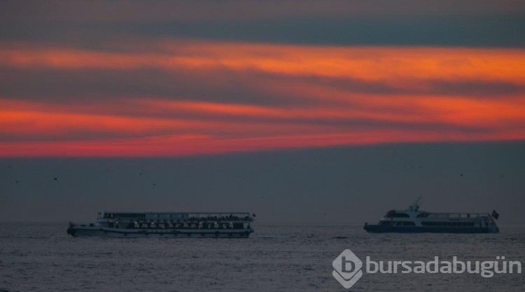 İstanbul'da gün batımı
