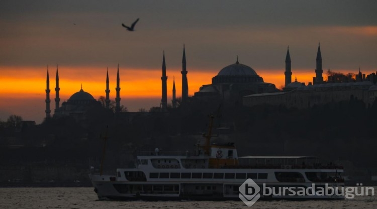 İstanbul'da gün batımı
