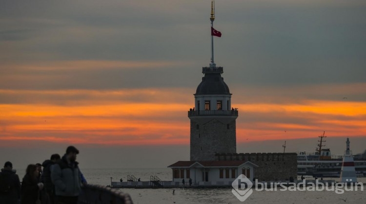 İstanbul'da gün batımı
