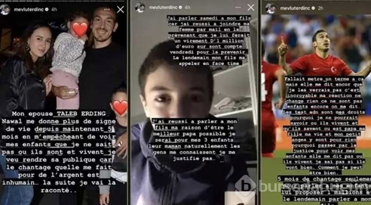 Eski milli futbolcu Mevlüt Erdinç: Eşim bana şantaj yapıyor
